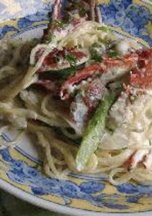 渡り蟹のクリームパスタ-レシピのメイン写真