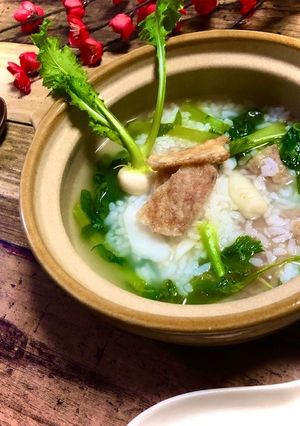 イカ天入れて☆春の七草粥-レシピのメイン写真