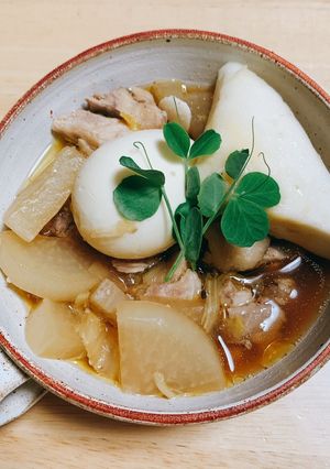 【QCW】鶏と大根の煮物★無水調理-レシピのメイン写真