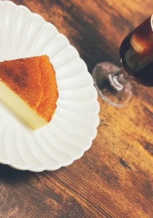 バスクチーズケーキ-レシピのメイン写真