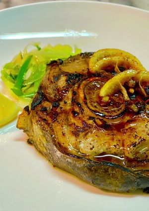 マグロ尾身レモンバターステーキ-レシピのメイン写真
