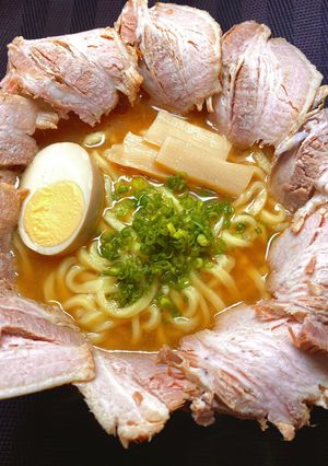 花びらチャーシューのラーメン-レシピのメイン写真