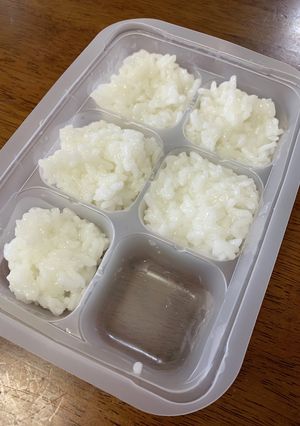 レンジで簡単！軟飯！-レシピのメイン写真