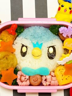 ポケモンキャラ弁 ポッチャマ★-レシピのメイン写真