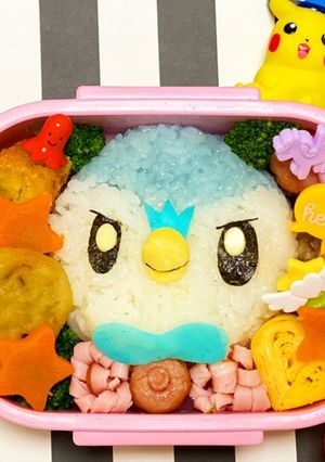 ポケモンキャラ弁　ポッチャマ★-レシピのメイン写真