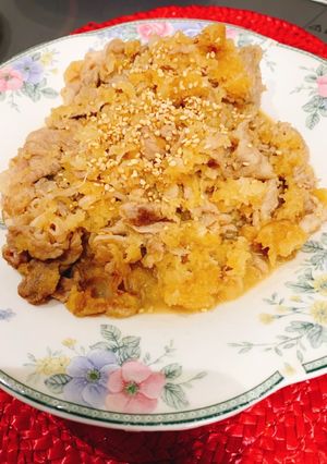 男子も喜ぶ♪豚小間肉の大根おろし煮☆-レシピのメイン写真