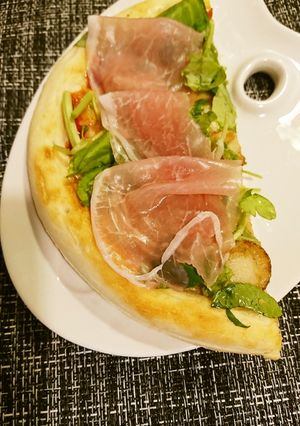 ホタテピザ～生ハムクレソンのせ-レシピのメイン写真