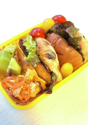 【学童弁当】レーズンロールサンド-レシピのメイン写真