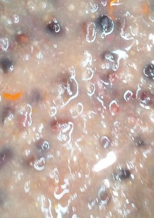 小豆お粥。成人式の、おめでたい料理-レシピのメイン写真