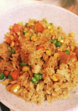 簡単！ドライカレー風チャーハン-レシピのメイン写真