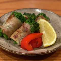 รูปของ 菜の花の塩麹豚肉巻き[塩麹]