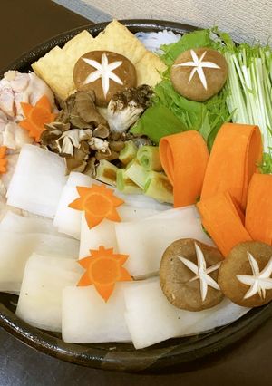 鶏手羽元と三方原大根のしゃぶしゃぶ鍋-レシピのメイン写真