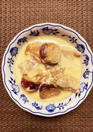 我が家のシュクメルリ風スープ☆ジョージア-レシピのメイン写真