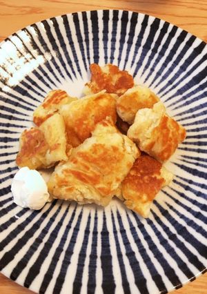 フライパンで！簡単もちもちバナナケーキ-レシピのメイン写真