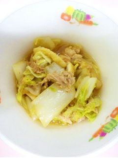 白菜とツナの煮物 ★宇都宮学校給食-レシピのメイン写真