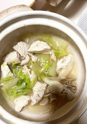 簡単！水炊き鍋系鶏鍋♪-レシピのメイン写真
