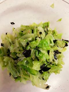 即席!キャベツでナムル-レシピのメイン写真