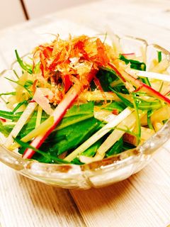 レディーサラダ大根と水菜の和風サラダ-レシピのメイン写真