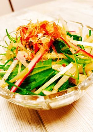 レディーサラダ大根と水菜の和風サラダ-レシピのメイン写真