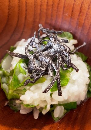 塩昆布・大根の皮で簡単七草粥風-レシピのメイン写真