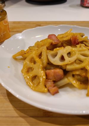 みかんジャムで蓮根のきんぴら-レシピのメイン写真