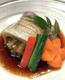 舞阪太刀魚煮付け〜浜松野菜添え〜