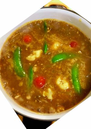 野菜スープカレー！-レシピのメイン写真