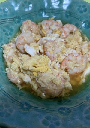 芝海老の卵煮-レシピのメイン写真