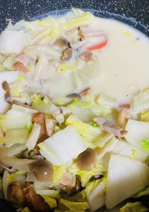 白菜ときのこシチュー-レシピのメイン写真