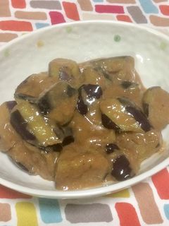 超簡単☆旨味堪能!ソース味噌味の揚げなす-レシピのメイン写真