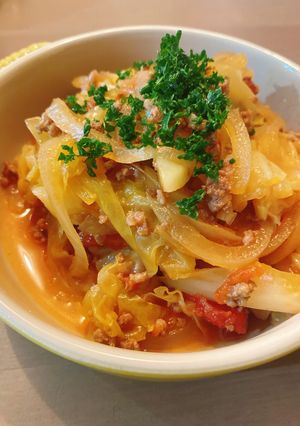 超時短材料4つのみ巻かないロールキャベツ-レシピのメイン写真