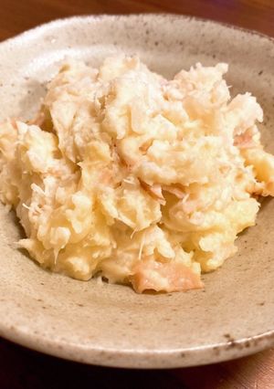 レンジで10分！ほくほく長芋サラダ-レシピのメイン写真