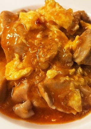 ふんわり卵★鶏胸肉のチリソース（鶏チリ）-レシピのメイン写真