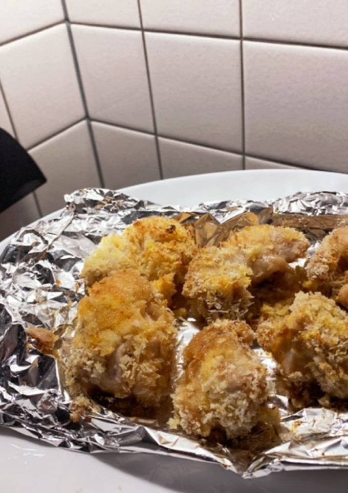 レンジとトースターのみ揚げない唐揚げ-レシピのメイン写真