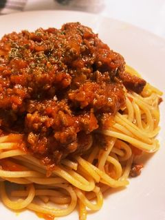 ミートスパゲッティ-レシピのメイン写真