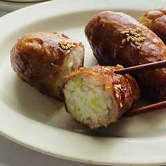 รูปของ シャキシャキ！キャベツごはんの肉巻き