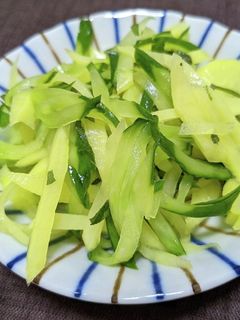 たくあんときゅうりの大葉和え-レシピのメイン写真