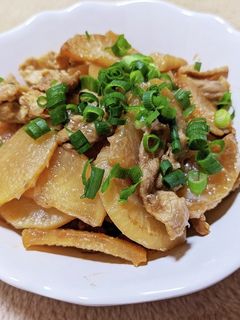 大根と豚バラ肉のみそ炒め-レシピのメイン写真