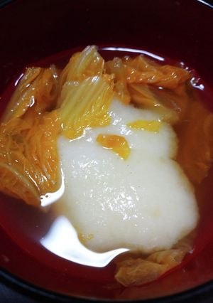☆白菜の雑煮☆-レシピのメイン写真