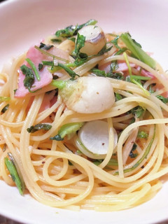 七草の和風パスタ-レシピのメイン写真
