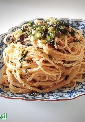 明太子と酒盗のバター風味パスタ-レシピのメイン写真