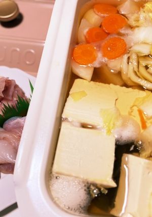 Brunoであんこう鍋-レシピのメイン写真