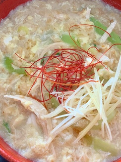 オートミールでシンプル味付け中華粥-レシピのメイン写真