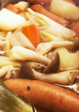 長ねぎでポトフ-レシピのメイン写真