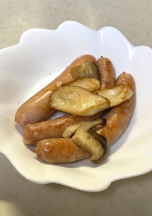 ソーセージときのこの香り炒め-レシピのメイン写真
