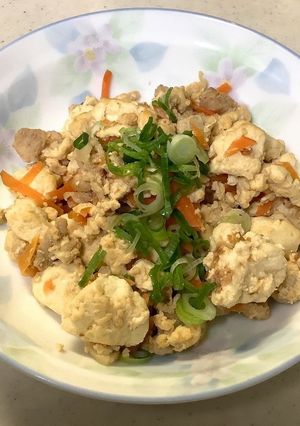 炒り豆腐-レシピのメイン写真