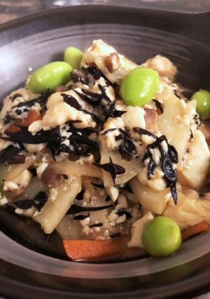 わたしの煮物☆れんこんとくずし豆腐-レシピのメイン写真
