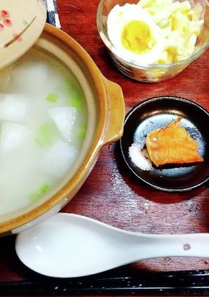 朝ごはん　お粥-レシピのメイン写真