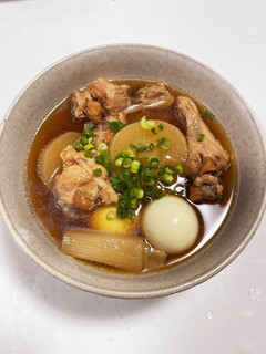あったか!大根と手羽元の甘辛煮-レシピのメイン写真