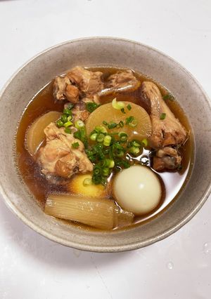 あったか！大根と手羽元の甘辛煮-レシピのメイン写真